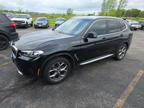 Black Sapphire Metallic 2022 BMW X3 xDrive30i