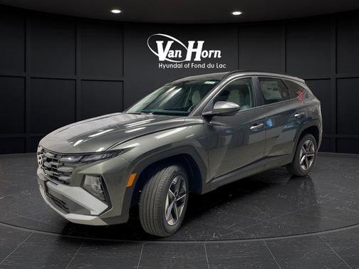 Amazon Gray 2026 Hyundai TUCSON Hybrid SEL