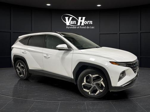 Quartz White 2022 Hyundai TUCSON Limited