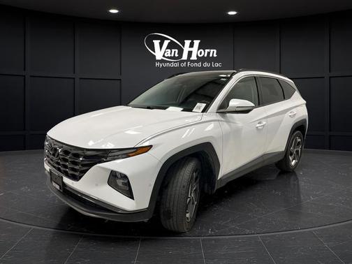 Quartz White 2022 Hyundai TUCSON Limited
