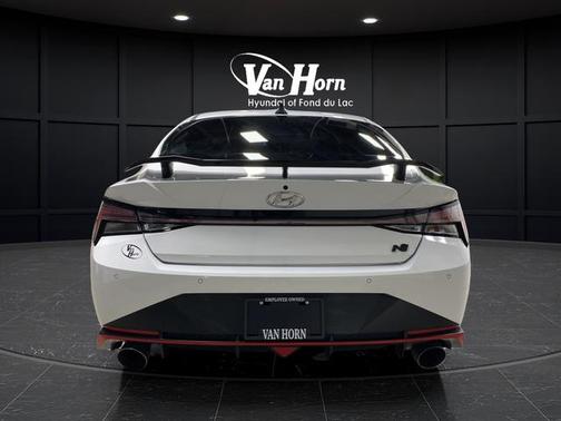 Lunar White 2023 Hyundai ELANTRA N Base