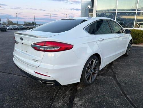 Oxford White 2019 Ford Fusion Titanium