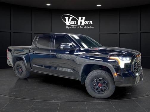 Midnight Black Metallic 2022 Toyota Tundra Hybrid TRD Pro