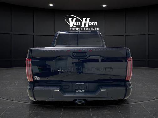 Midnight Black Metallic 2022 Toyota Tundra Hybrid TRD Pro