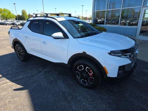 Atlas White 2023 Hyundai SANTA CRUZ SEL Premium