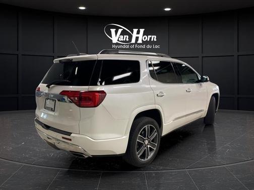 White Frost Tricoat 2017 GMC Acadia Denali