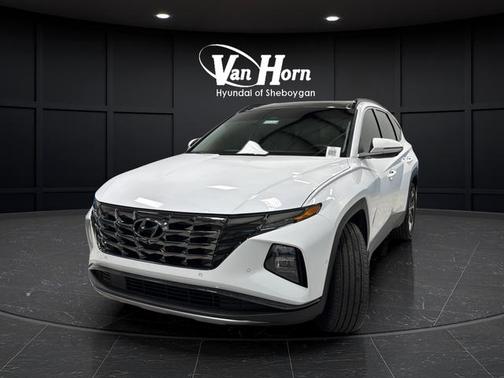 White Pearl 2024 Hyundai TUCSON Hybrid Limited