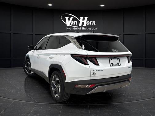 White Pearl 2024 Hyundai TUCSON Hybrid Limited