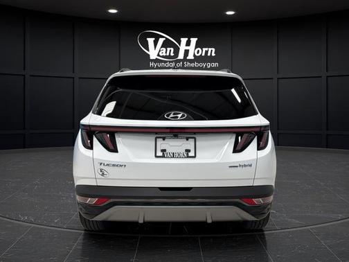 White Pearl 2024 Hyundai TUCSON Hybrid Limited
