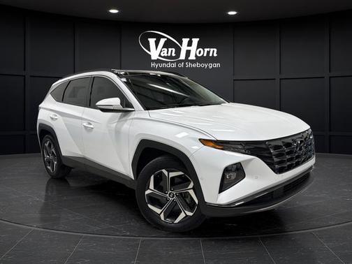 White Pearl 2024 Hyundai TUCSON Hybrid Limited