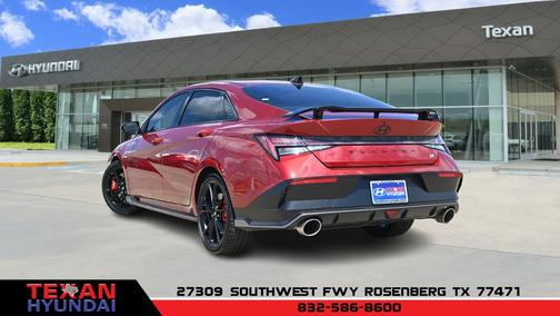 Ultimate Red 2026 Hyundai ELANTRA N Base