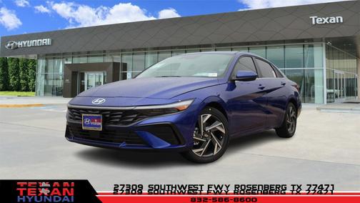 Intense Blue 2025 Hyundai ELANTRA Limited