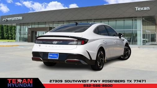 Serenity White 2024 Hyundai SONATA SEL