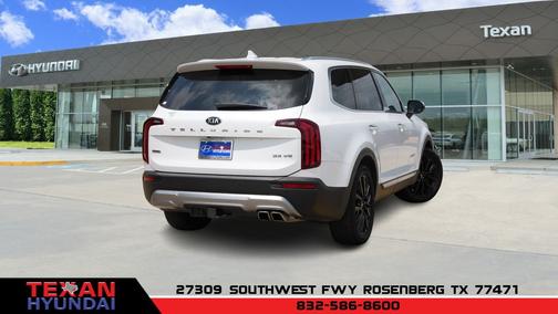 Snow White Pearl 2021 Kia Telluride SX