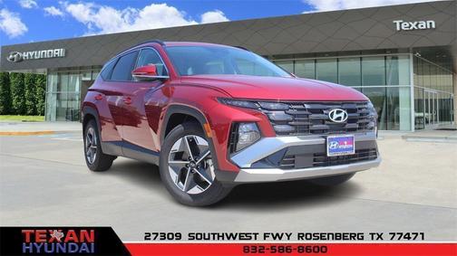 Ultimate Red 2025 Hyundai TUCSON SEL Convenience