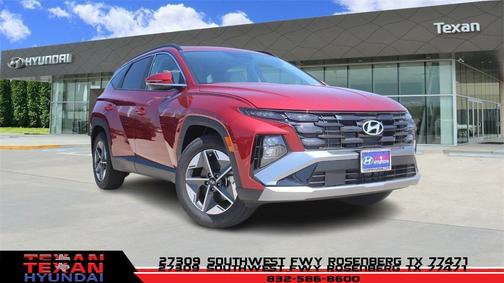 Ultimate Red 2025 Hyundai TUCSON SEL Convenience