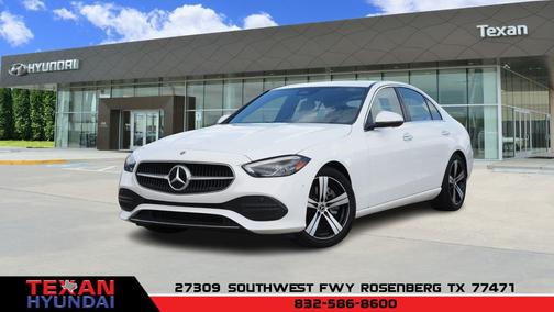 Polar White 2024 Mercedes-Benz C-Class C 300 4MATIC