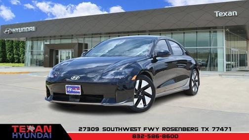Black 2024 Hyundai IONIQ 6 SE