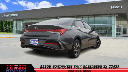 Ecotronic Gray 2025 Hyundai ELANTRA Limited