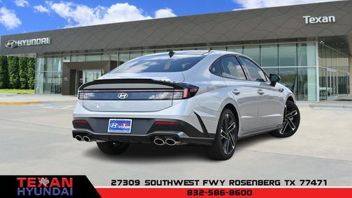 Aero Silver 2026 Hyundai SONATA N Line