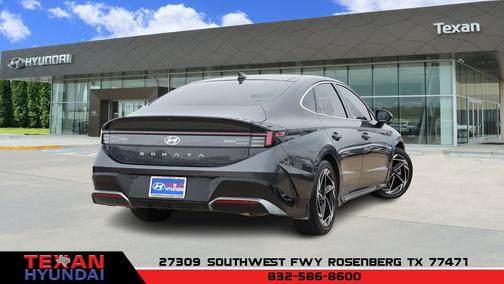Gray 2024 Hyundai SONATA SEL