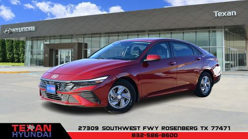 Ultimate Red 2025 Hyundai ELANTRA SE