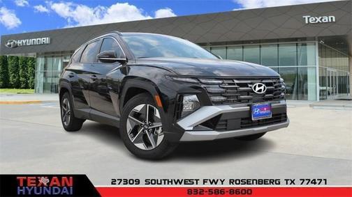 Black 2025 Hyundai TUCSON SEL