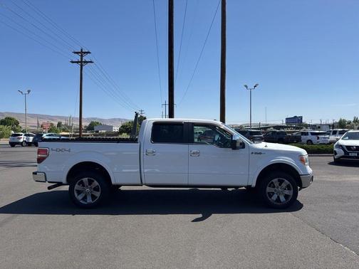 Oxford White 2012 Ford F-150 Lariat