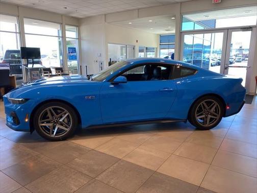 Grabber Blue 2025 Ford Mustang GT Premium