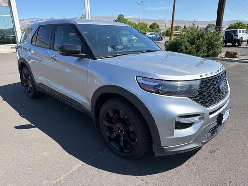 Silver 2021 Ford Explorer ST