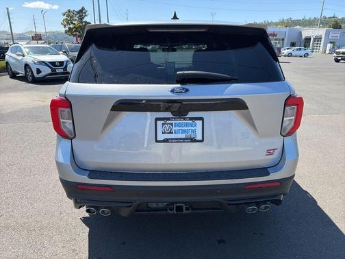 Silver 2021 Ford Explorer ST