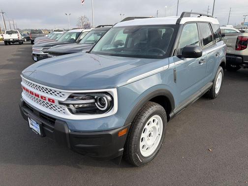 Azure Gray Metallic 2025 Ford Bronco Sport Heritage