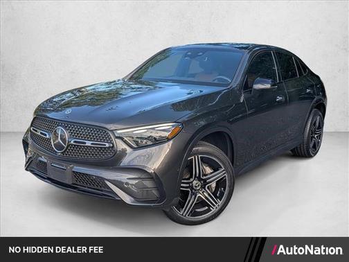 Graphite Grey Metallic 2024 Mercedes-Benz GLC 300 4MATIC Coupe
