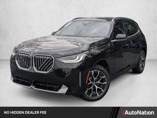 Black Sapphire Metallic 2026 BMW X3 30 xDrive