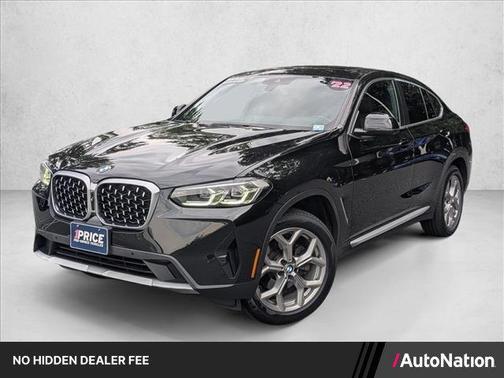 Black Sapphire Metallic 2022 BMW X4 xDrive30i