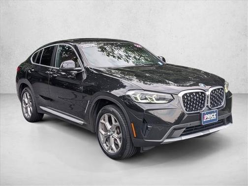 Black Sapphire Metallic 2022 BMW X4 xDrive30i