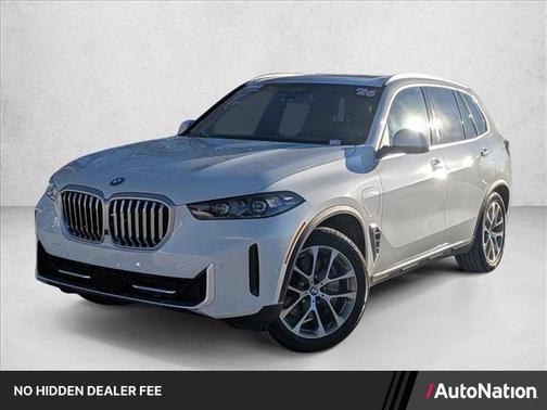 Mineral White Metallic 2026 BMW X5 PHEV xDrive50e
