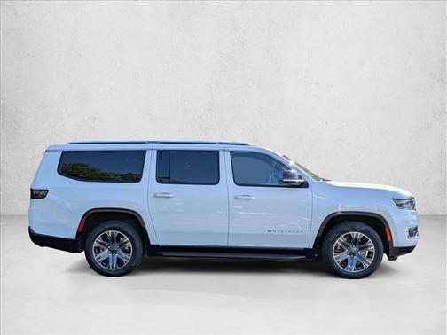 Bright White Clearcoat 2023 Jeep Wagoneer L Series I 4x4