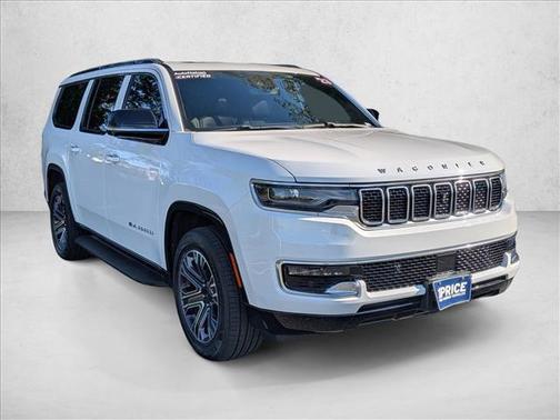 Bright White Clearcoat 2023 Jeep Wagoneer L Series I 4x4
