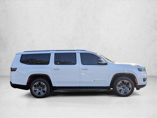 Bright White Clearcoat 2023 Jeep Wagoneer L Series I 4x4
