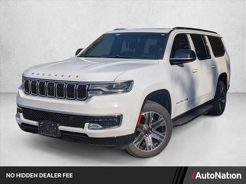 Bright White Clearcoat 2023 Jeep Wagoneer L Series I 4x4