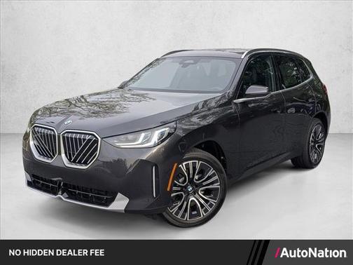 Dark Graphite Metallic 2026 BMW X3 30 xDrive