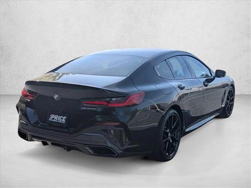 Black Sapphire Metallic 2022 BMW M850 Gran Coupe xDrive
