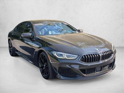 Black Sapphire Metallic 2022 BMW M850 Gran Coupe xDrive