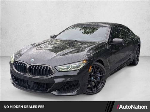 Black Sapphire Metallic 2022 BMW M850 Gran Coupe xDrive