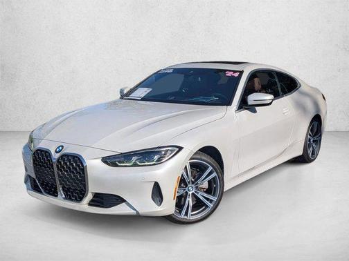 Mineral White Metallic 2024 BMW 430 i xDrive