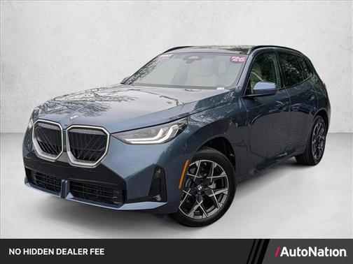 Arctic Race Blue Metallic 2026 BMW X3 30 xDrive