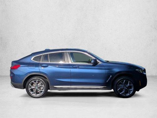 Phytonic Blue Metallic 2025 BMW X4 xDrive30i