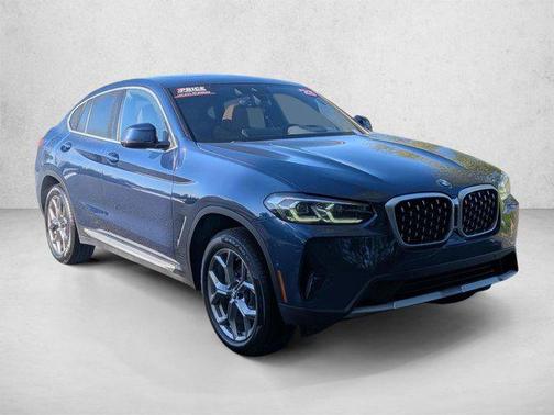 Phytonic Blue Metallic 2025 BMW X4 xDrive30i