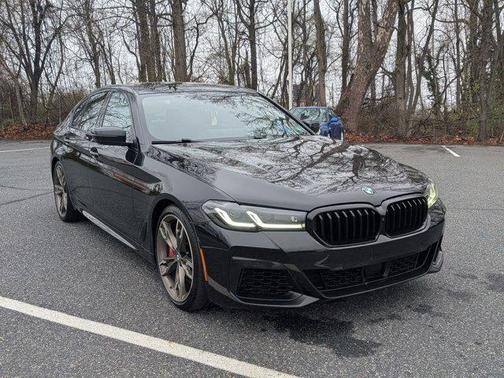 Black Sapphire Metallic 2023 BMW M550 i Xdrive